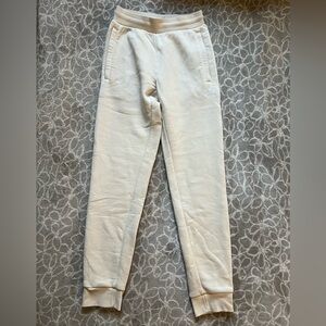 NWOT cream Adidas joggers